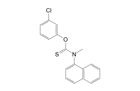N-methylthio-1-naphthalenecarbamic acid, O-m-chlorophenyl ester