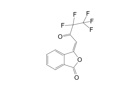 (E)-3-[(Pentafluoropropanoyl)methylene]-1H-isobenzofuran-1-one