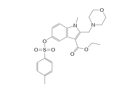 1-Methyl-2-(morpholinomethyl)-5-tosyloxy-indole-3-carboxylic acid ethyl ester