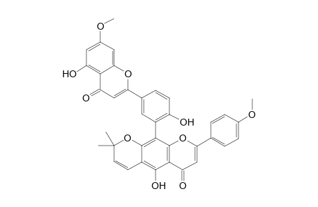 PYRANOAMENTOFLAVONE-7,4''-DIMETHYLETHER