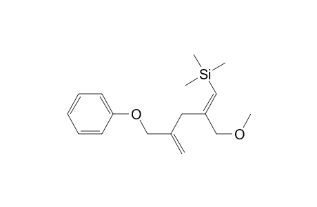 2-(Methoxymethyl)-4-(phenoxymethyl)-1-(trimethylsilyl)-1,4-pentadiene