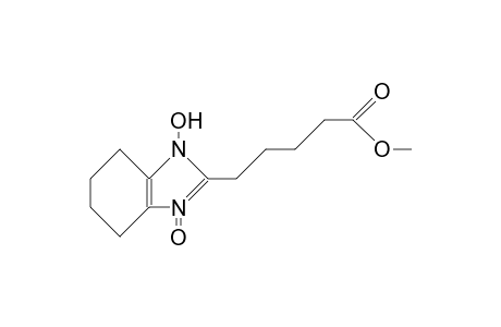 1-Hydroxy-2-(4-methoxycarbonyl-butyl)-tetrahydro-benzimidazole 3-oxide