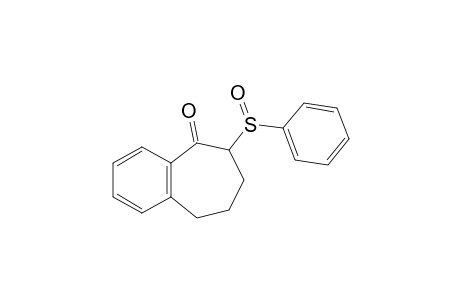 2-(Phenylsulfinyl)-1-benzosuberone