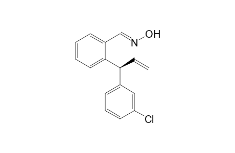 (E)-(S)-O-[1-(3-Chlorophenyl)prop-2-enyl]benzaldehyde oxime