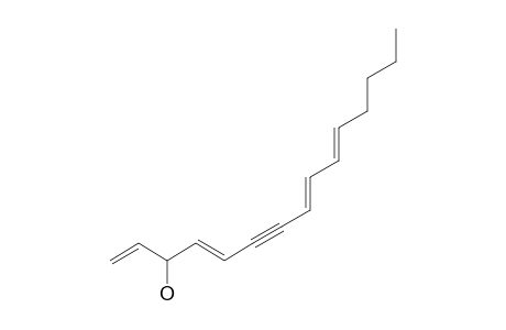 Pentadeca-1,4-trans,8-trans,10-trans-tetraen-6-yn-3-ol