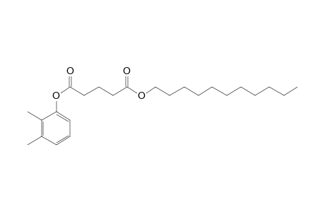 Glutaric acid, 2,3-dimethylphenyl undecyl ester