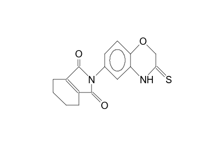 7-(3,4,5,6-Tetrahydro-phthalimido)-1,4-benzoxazine-2(3H)-thione