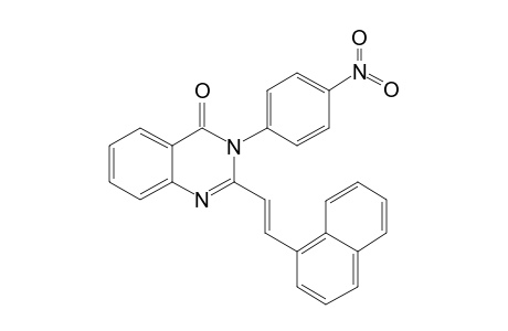 2-[2-(1-Naphthyl)vinyl]-3-(4-nitrophenyl)-4(3H)-quinazolinone