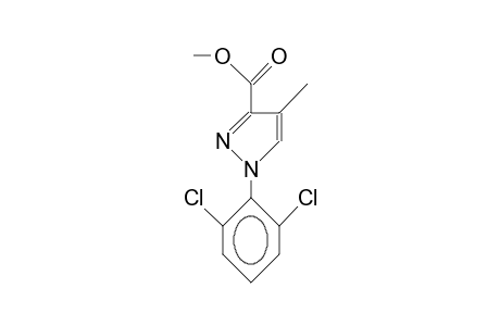 1-(2,6-dichlorophenyl)-4-methyl-pyrazole-3-carboxylic acid methyl ester