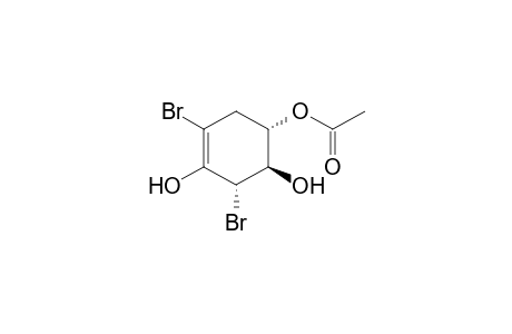 (1R,4S,5R,6S)-4-acetoxy-2,6-dibromo-1,5-dihydroxycyclohexene