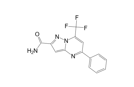 5-Phenyl-7-(trifluoromethyl)pyrazolo[1,5-a]pyrimidine-2-carboxamide