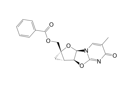 #10;[(5AR,6AS,7AS,7BS)-3-METHYL-2-OXO-5A,7,7A,7B-TETRAHYDRO-2H,6AH-CYCLOPROPA-[4',5']-FURO-[2',3':4,5]-[1,3]-OXAZOLO-[3,2-A]-PYRIMIDIN-6A-YL]-METHYL-BENZOATE