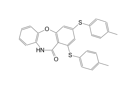 1,3-bis[(4-methylphenyl)sulfanyl]dibenzo[b,f][1,4]oxazepin-11(10H)-one