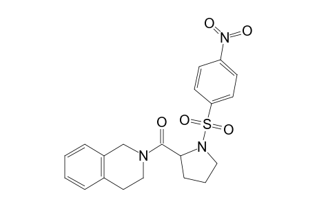 2-(((4-nitrophenyl)sulfonyl)prolyl)-1,2,3,4-tetrahydroisoquinoline