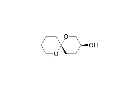 (3S,6R) and (3R,6S)-1,7-dioxaspiro[5.5]undecan-3-ol
