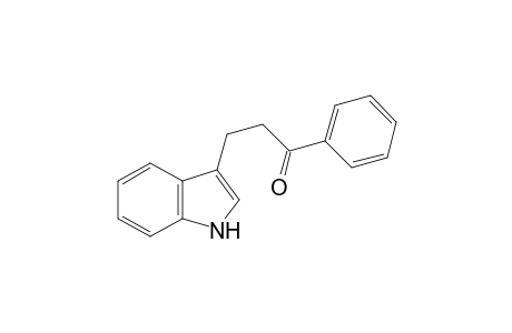 3-(1H-Indol-3-yl)-1-phenyl-1-propanone