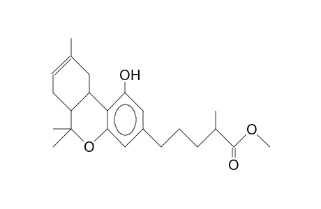 17-Methyl.delta.8-tetrahydro-18-cannabinoic acid, methyl ester