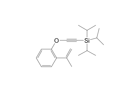 2-(Isopropenyl)-phenyl triisopropylsilylethynyl ether