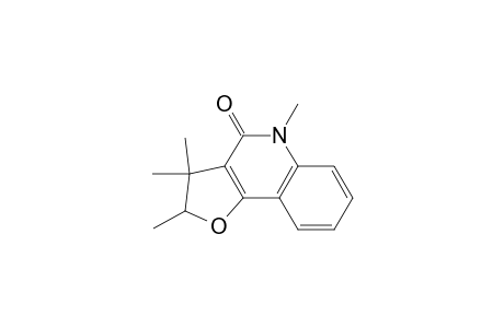 2,3,3,5-TETRAMETHYL-2,3,4,5-TETRAHYDROFURANO-[3,2-C]-QUINOLIN-4-ONE