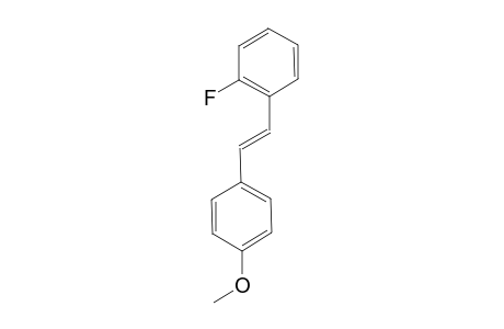 (E)-1-Fluoro-2-[2-(4-methoxyphenyl)ethenyl]benzene