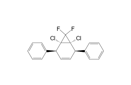 Bicyclo[4.1.0]hept-3-ene, 1,6-dichloro-7,7-difluoro-2,5-diphenyl-, (1.alpha.,2.beta.,5.beta.,6.alpha.)-