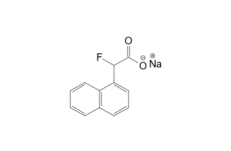 alpha-fluoro-1-naphthaleneacetic acid, sodium salt