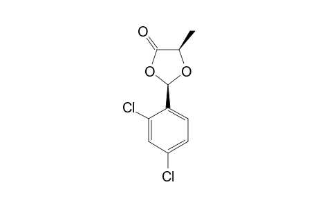 CIS-5-METHYL-2-(2,4-DICHLOROPHENYL)-1,3-DIOXOLAN-4-ONE