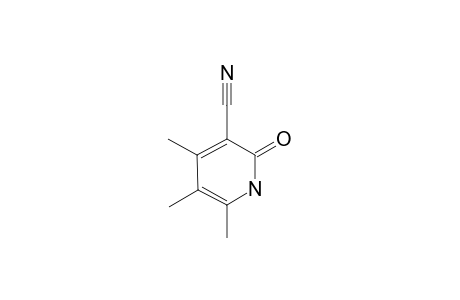 1,2-dihydro-2-oxo-4,5,6-trimethylnicotinonitrile