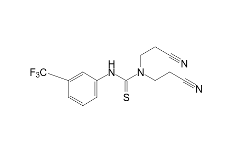 1,1-BIS(2-CYANOETHYL)-2-THIO-3-(alpha,alpha,alpha-TRIFLUORO-m-TOLYL)UREA