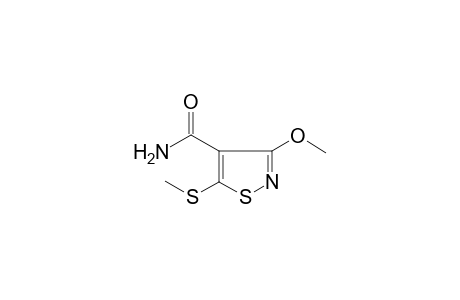 3-Methoxy-5-methylsulfanyl-isothiazole-4-carboxylic acid amide