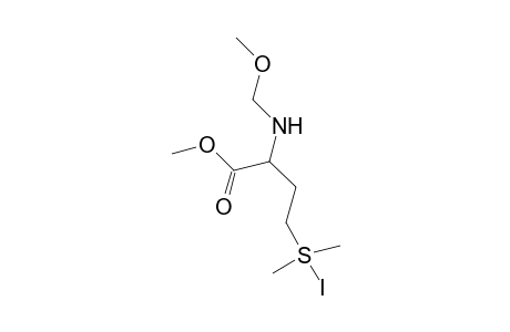 Methyl 4-[iodo(dimethyl)-.lambda.(4)-sulfanyl]-2-[(methoxymethyl)amino]butanoate