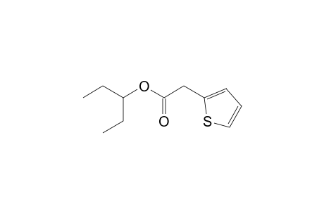 2-Thiophenylacetic acid, 3-pentyl ester