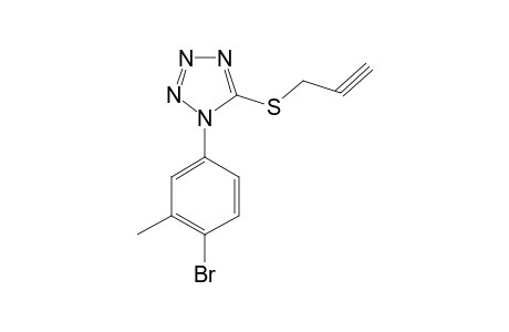 1-(4-bromo-m-tolyl)-5-[(2-propynyl)thio]-1H-tetrazole