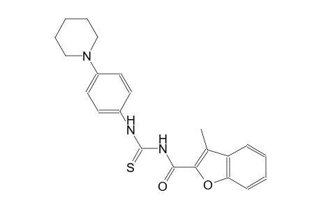 thiourea, N-[(3-methyl-2-benzofuranyl)carbonyl]-N'-[4-(1-piperidinyl)phenyl]-