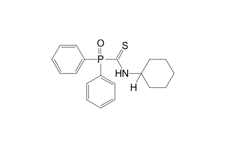 N-cyclohexyl-1-(diphenylphosphinyl)thioformamide