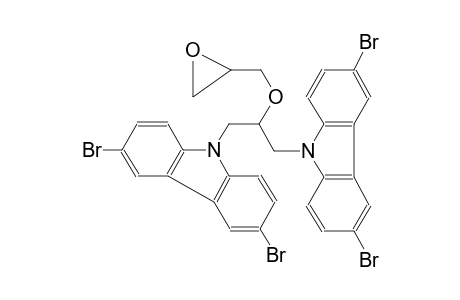 9H-carbazole, 3,6-dibromo-9-[3-(3,6-dibromo-9H-carbazol-9-yl)-2-(oxiranylmethoxy)propyl]-