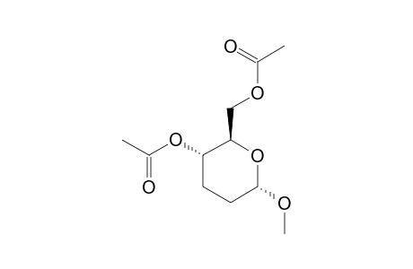 Methyl-4,6-di-o-acetyl-2,3-dideoxy-D-erythro-hexopyranoside