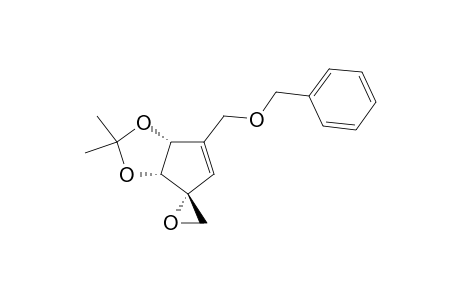 (+/-)-6-O-BENZYL-3,4-O-ISOPROPYLIDENE-1,2-ANHYDRO-2A,5-DIDEHYDRO-2A-CARBA-ALPHA-PSICOFURANOSE