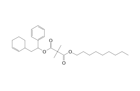 Dimethylmalonic acid, nonyl 1-phenyl-2-(cyclohex-2-enyl)ethyl ester