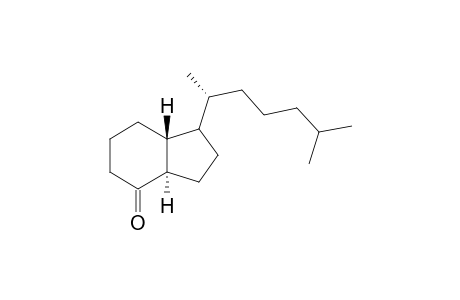 des-A,B-18-norcholestan-8-one