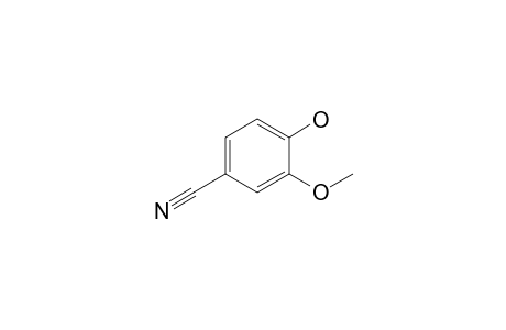 4-Hydroxy-3-methoxybenzonitrile