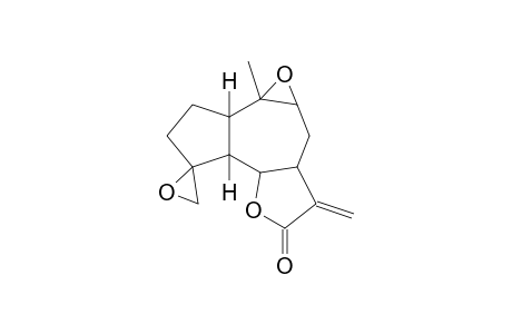 SPIRO[OXIRANE-2,1'(7'H)-OXIRENO[7,8]AZULENO[4,5-B]FURAN-7'-ONE, DECAHYDRO-3'B-METHYL-6'-METHYLENE-