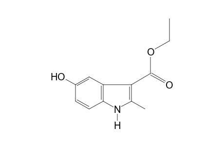 5-hydroxy-2-methylindole-3-carboxylic acid, ethyl etser