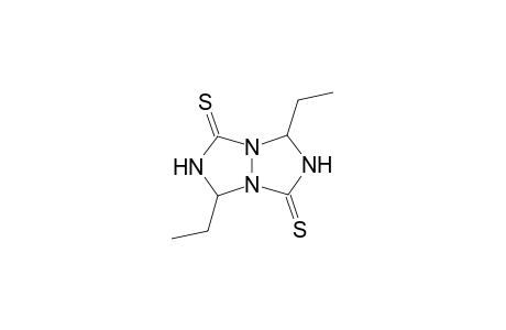 3,7-Diethyltetrahydro-[1,2,4]triazolo[1,2-a][1,2,4]triazole-1,5-dithione