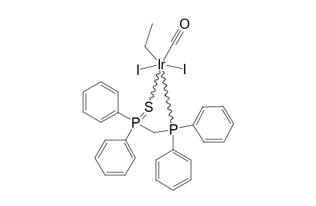 [IR(CO)(DPPMS)I2ET];MAJOR-ISOMER