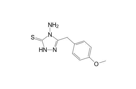 4-Amino-3-(4-methoxyphenylmethyl)-1,2,4-triazole-5-thione