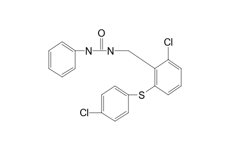1-{2-chloro-6-[(p-chlorophenyl)thio]benzyl}-3-phenylurea