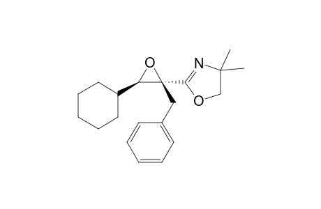 (1R*,2S*)-1-Cyclohexyl-2-(4,4-dimethyl-2-oxazolin-2-yl)-3-phenyl-1,2-epoxypropane