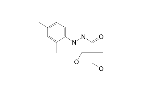 Propanoic acid, 3-hydroxy-2-(hydroxymethyl)-2-methyl-, 2-(2,4-dimethylphenyl)hydrazide