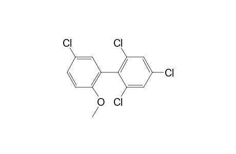 2-Hydroxy-2',4',5,6'-tetrachlorobiphenyl, methyl ether